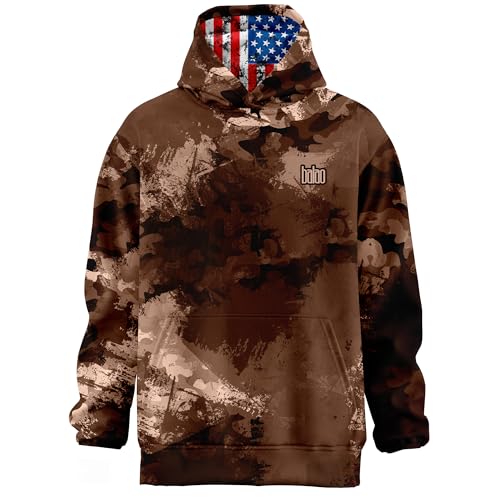 BALAO Long Sleeve Men's Hoodie Comfortable Fit - Casual Style Long Sleeves Hoodies for Men - Ideal Hoodie for Year-Round Wear