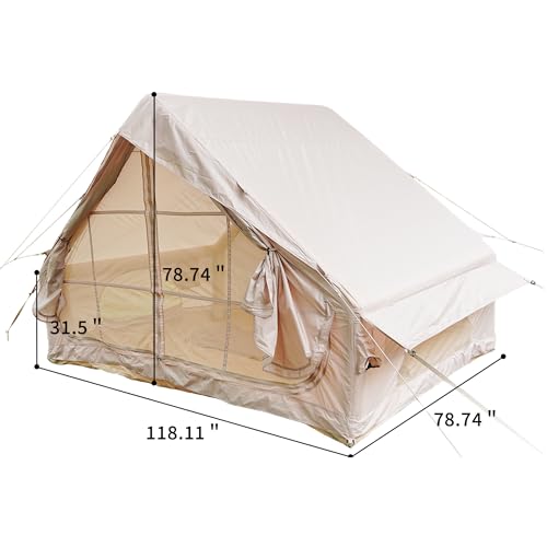 Carpa Inflable Glamping 4-6 Personas Resistente al Agua miniatura 2