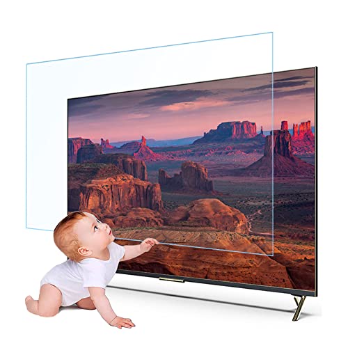 XRRX Anti Glare TV Film - TV Screen Protector Filter Out Glare Screen Protector, Non-Glare Anti-Scratch No Bubbles for LCD, LED, TCL, Sony, Sharp, Hisense / 65in 1429x804mm