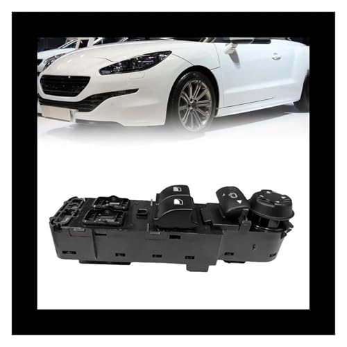 Interrupteur commande vitre principale fluide avec commande rétroviseur RCZ