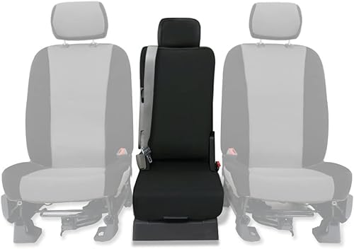 CarsCover - Fundas de neopreno para asiento delantero central y consola de salto para Ford F150 F250 F350, para camioneta pickup, años 2015-2018