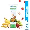 Mamaearth Natural Mixed Fruit Baby Toothpaste | Gently Cleanses Teeth & Gums | Fights Cavities & Tooth Decay | Fluoride Free | Ideal Age 1 to 4 Years | Safe If Swallowed | 1.76 Oz/50g