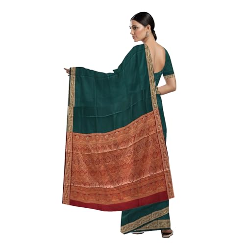 Saras Aajeevika handloom silk saree in pure silk – image 2