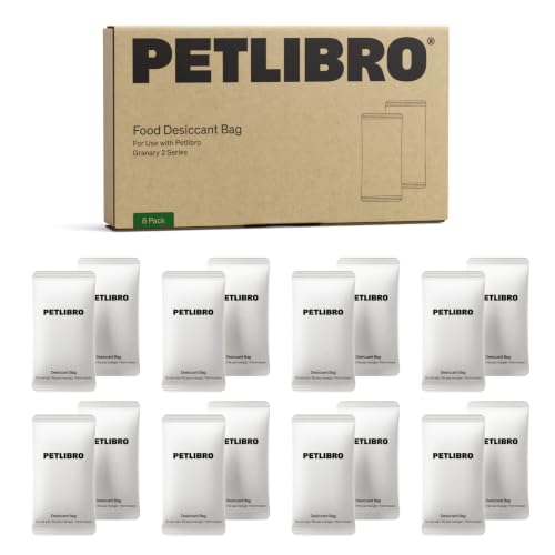 Image of PETLIBRO New Pet Food Desiccant Bag, 8 Packs (16 Bags) for Cat and Dog Food