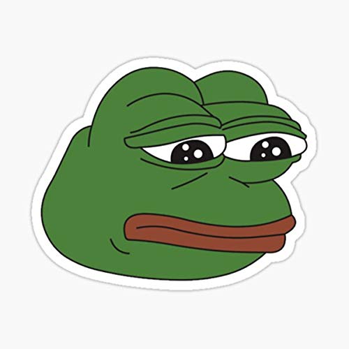 Pepe Sticker - Sticker Graphic - Auto Wall Laptop Cell Truck Sticker for Windows Cars Trucks product thumbnail 2