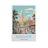 Jeu De Puzzles Classique, Puzzle 1000 Pi&egrave;ces pour Adultes Et Enfants，Bangkok,...