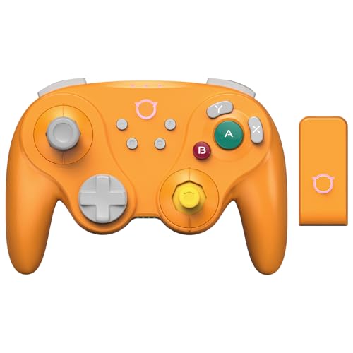 Image of NYXI Warrior Wireless Switch Controller, Switch Pro Controller with Hall Effect Joysticks /Trigger, HD Rumble, 6-Axis Gyro, Micro Mechanical Switch Buttons, Programmable for Switch /NGC /Wii /PC