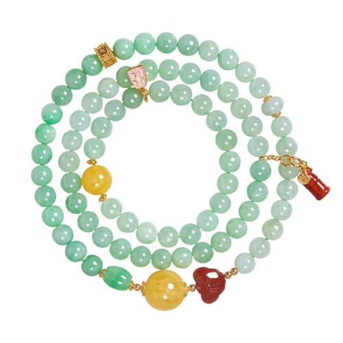 Bracelet jade vert OneSize l'accessoire hanfu parfait qui ne glisse jamais du poignet
