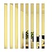 Strisce 3D Adesivo da parete a specchio Adesivi per decorazioni a specchio fai da te Decorazioni per la casa Linea di cintura Soffitto TV sfondo Decorazione da parete di arte Adesivi-Oro, 5X50cm 20 p