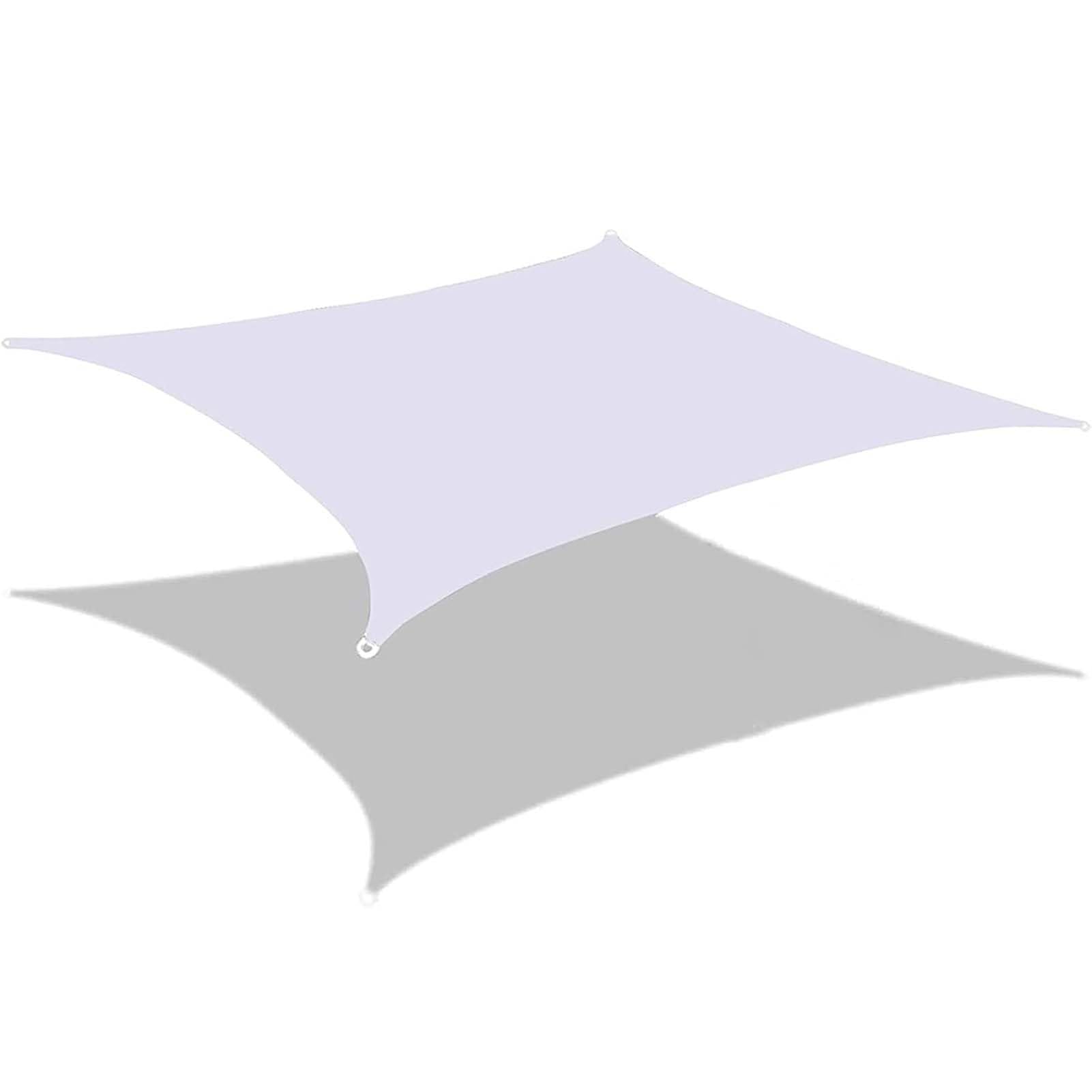 GJZQDKX Rectangular Sun Shade Sail - 95% UV Protection, Breathable Canopy, Wind & Dust Resistant, Waterproof Outdoor Shade Cloth for Balcony, Garden, Patio, and Terrace