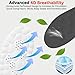 Original Steppers Insoles, 2026 4D Steppers Comfort Boosting Massage Insole, Memory Foam Thermal Insoles, Comfy Insole with Arch Support for Men and Women (Black, Medium (EU 41-42))