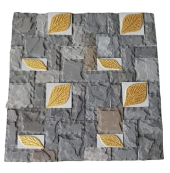 with Civil Work Horizontal Stone Wall Cladding