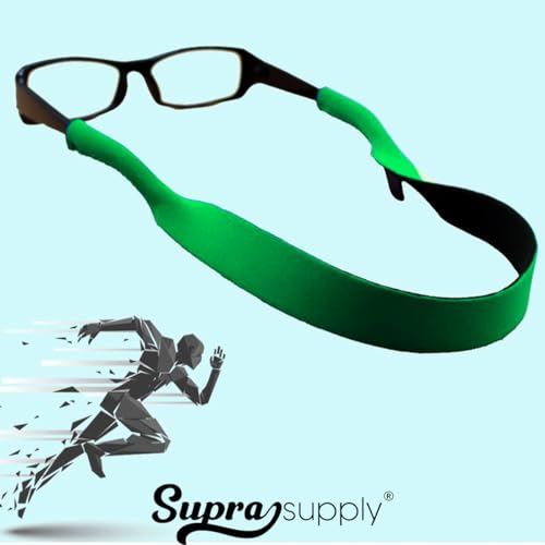 Cordinha Segurança Neoprene Óculos Esporte Náuticos Flutante (Verde)