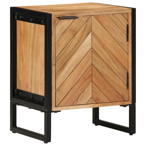 Meuble de nuit industriel 40x30x50 cm pour optimiser les petits espaces - 2