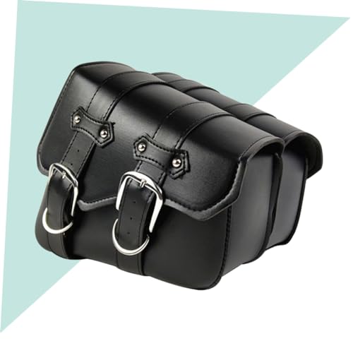 Bolsa colgante para motocicleta alforja de cuero PU para motocicletas eléctricas organizador de herramientas miniatura 5