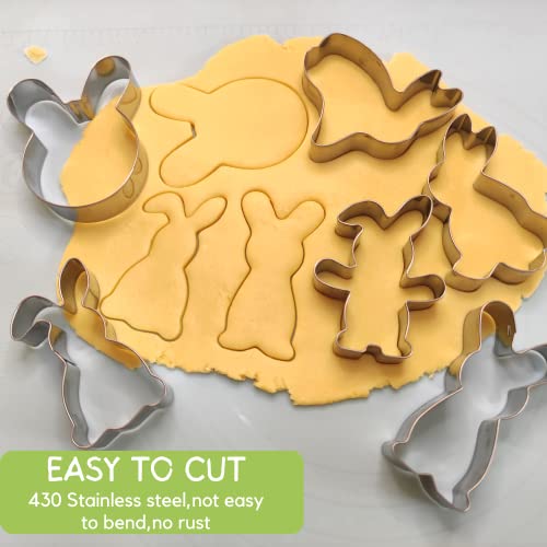 PTaizjjz Easter Cookie Cutter Set - Image 3
