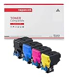  4 Toner Compatible pour Epson Aculaser C3900 CX37 BK C M Y S050591 S050592 S050593 S050590