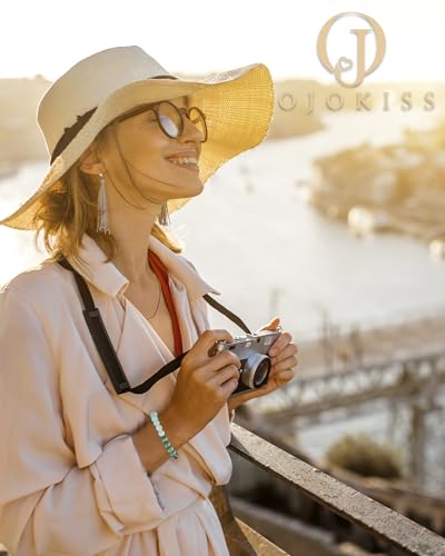 Protection Natural Stone Bracelets, Safe Travels Gifts for Women with Quote Card2