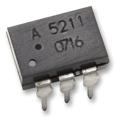 Broadcom limitada ASSR-5211 – 001E MOSFET relé, 600 V, 200 mA, 16 ohmios, SPST-NO, 1