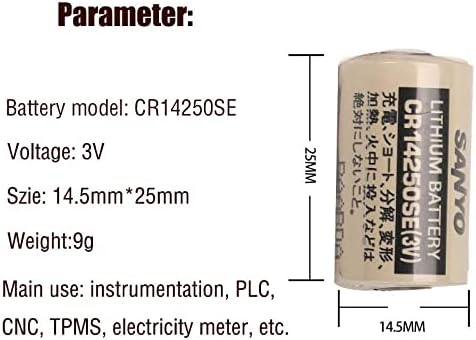 VARTA CR1/2AA Lithium Battery 3V 6127 1BL CR14250 Made IN China Exp - Foto 7