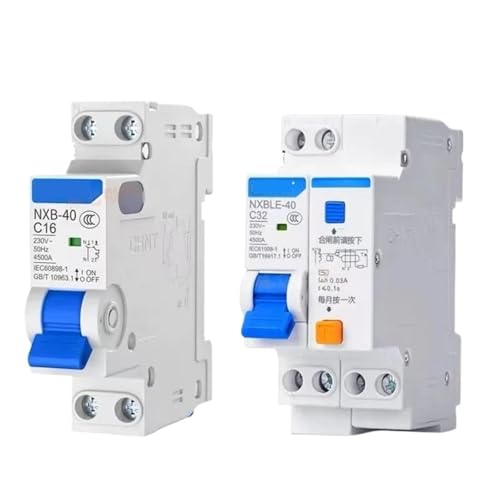 NXBLE-40 1P 1N RCBO résout les pannes de surcharge sur réseau 220V