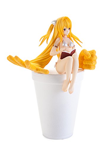 Furyu 3.9" To Love Ru Darkness: Golden Darkness Noodle Stopper Figure (White Version) #TOP1