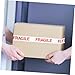 Angoily Strongest Fragile Tape Rolls of Shipping Tape Fragile Stickers for Packing Boxes Easy Application