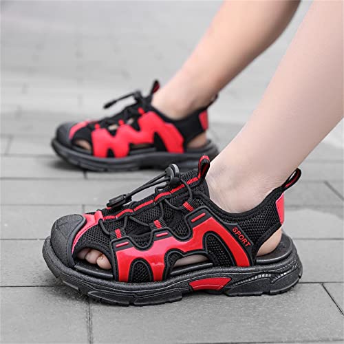 Big Kid Boys Sports Sandals Summer Closed Toe Pool Beach Sandals Outdoor Hiking Breathable Athletic Shoes2
