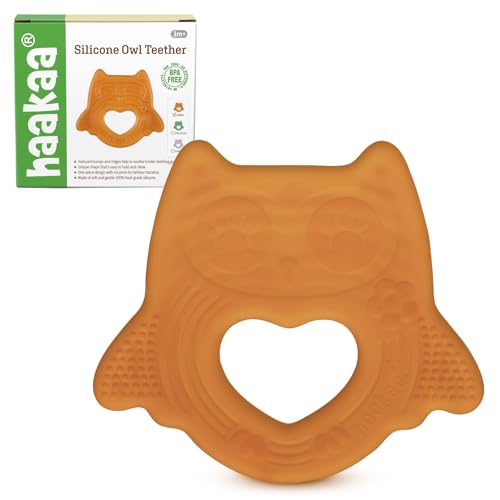 Silicone Owl Teether