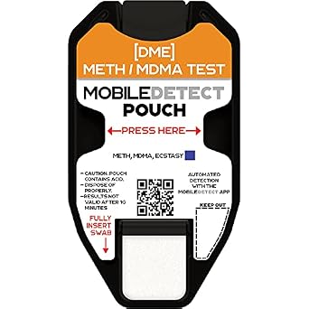 mAMP/MDMA Surface Residue Pouch Drug Test