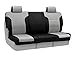 Coverking Custom Fit Front 50/50 Bucket Seat Cover for Select Ford F-Series Models - Neosupreme (Gray with Black sides)