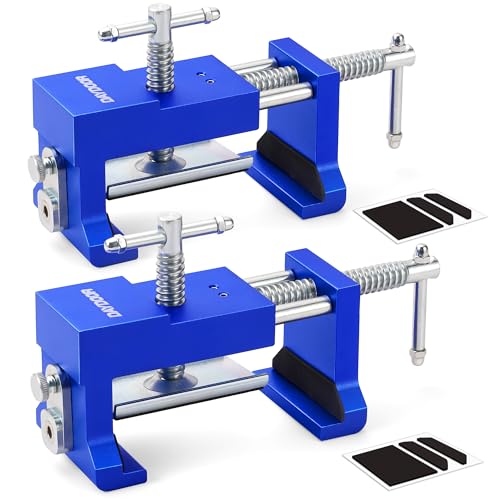 Comparison: Best Wood For Cabinet Face Frames 3 DAYDOOR Cabinet Clamps, Cabinet Face Frame Installation Clamps, Cabinet Alignment Tool for Woodworking, 2 Pack, Blue