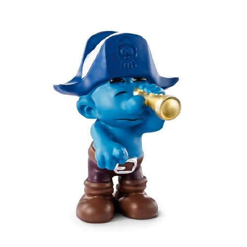 SCHLEICH Telescope Smurf Toy Figure