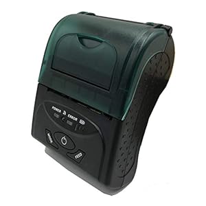 Bluetooth- en USB-themaprinter, draagbare printer Android 58 mm-printer Kleine bonprinter voor Android Ios Windows