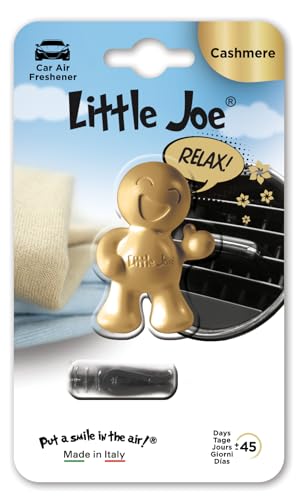 Little Joe OK Mini-Blister +/- 45 Tage frischer Duft im Auto/fresh Air in the Car/parfum frais dans la voiture/profumo fresco in macchina (gold/Cashmere)