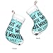 BERMEIZ Not All Who Wander are Lost1 Pattern Christmas Stockings 17.7