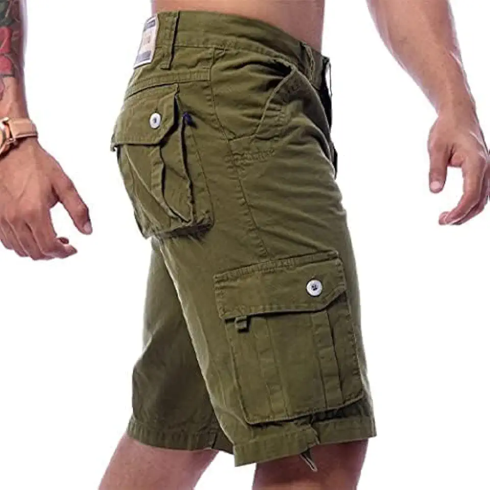 Bermuda Cargo Verde Lisa - Original. (46)
