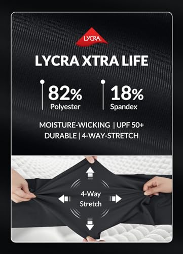 baleaf Damen Fahrradhose 4D Gepolstert Radfahren Caprihosen Hohe Taille Radfahren Fahrrad Polsterung Strumpfhose mit Taschen Schwarz M