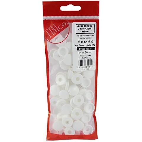 TIMCO Hinged Screw Caps for 5.0 to 6.0 mm Cover