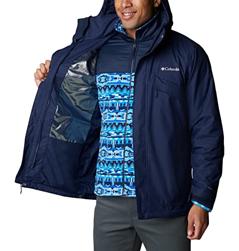 Image of Columbia Bugaboo II Fleece Interchange Jacket Collegiate Navy 2XL