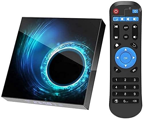 Sleekview Android 10.0 TV T95 Box 4GB RAM 32GB ROM Allwinner H616 Quad-Core 64-bit ARM with 2.4G WiFi 10/100M Ethernet, Smart TV Box