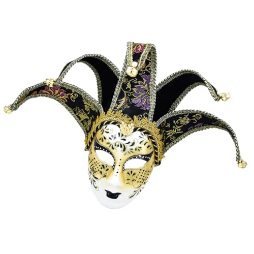 Masque de carnaval vénitien pour femme : loup de bal masqué, costume d'Halloween et comédie