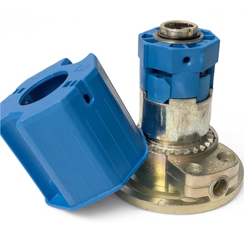 Rolladengetriebe 3:1 – Kurbelgetriebe [Freilauf Rechts] für SW60 Rollladenwelle – Kegelradgetriebe [Made in Germany] mit 6mm Innenvierkant-Antriebsstab – ®markiso Qualität