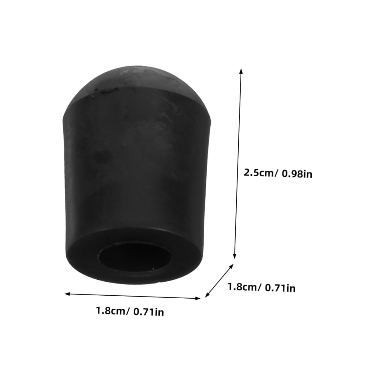 Garneck Bass Endpin Rubber Pad Cello Endpin Cap 3pcs Cello Stopper Pad Non Slip