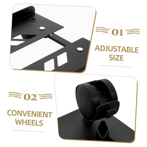 Support de Tour d'Ordinateur Mobile SHINEOFI pour Accéder aux Câbles sans Effort