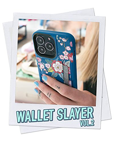 Image of Smartish iPhone 13 Pro Wallet Case - Wallet Slayer Vol. 2 [Slim + Protective] Credit Card Holder with Kickstand - Flavor of The Month