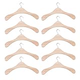 Material: madera, metal Gazechimp 10 Pedazos Percha de Madera de Ropa Colgante para BJD SD17 Tío Muñeca 15cm