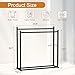 Honiter Towel Racks for Bathroom, 2 Tiers Wider Towel Drying Rack Outdoor, Free Standing Towel Rack, Pool Towel Blanket Stand and Display Rack for Oversized Bath Towels, Black