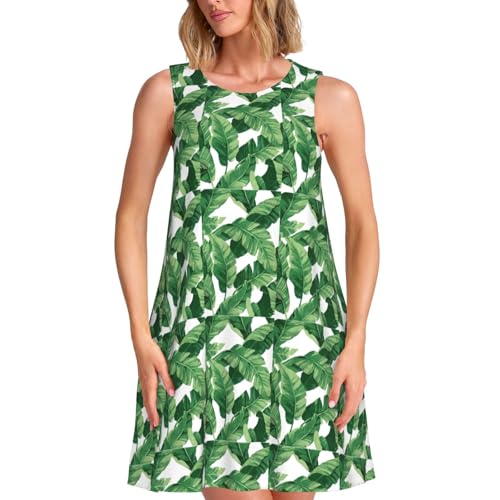 Robe d'été sans manches légère pour rester au frais avec style