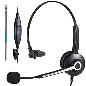Voistek RJ9 Telephone Headset...